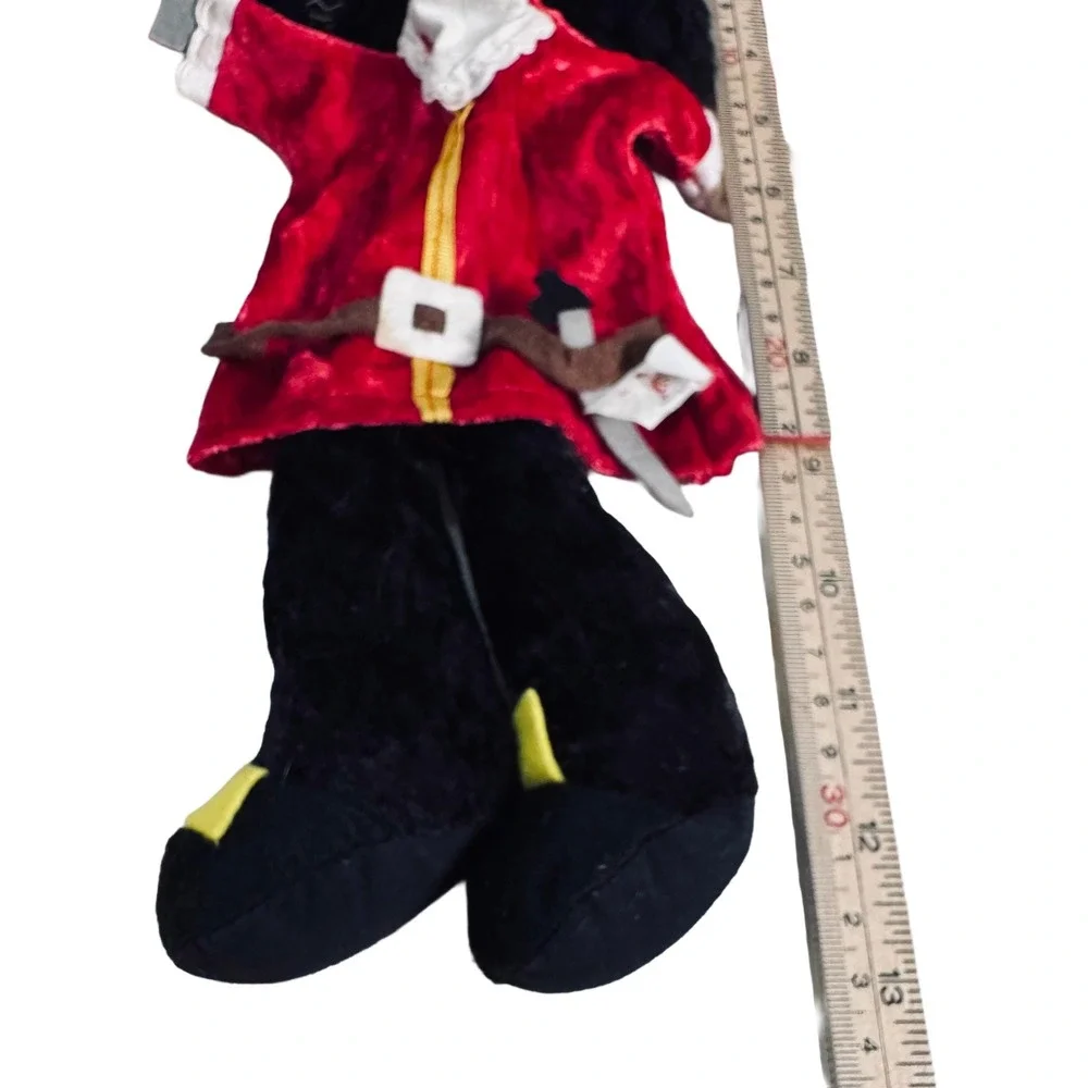 Vintage MÚ Brno Captain Hook Hand Puppet Plush Peter Pan Czech Republic 13